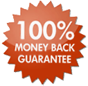 100% Money Back Guarantee